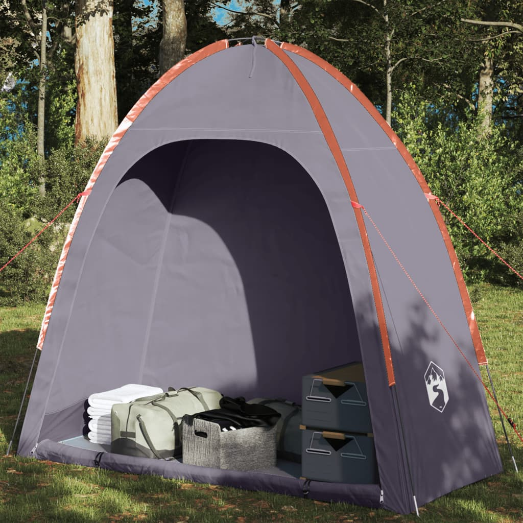 vidaXL Storage Tent Grey and Orange Waterproof - Keep Your Camping Gear Organized Storage Tent Cosy Camping Co. Grey  