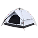 vidaXL Camping Tent Dome 3-Person - White Blackout Fabric, Quick Release 3 Man Tent Cosy Camping Co.   