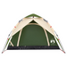 vidaXL Camping Tent Dome 4-Person Green Quick Release - Weatherproof & Cozy Camping Experience 4 Man Tent Cosy Camping Co.   