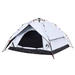 vidaXL Camping Tent Dome 4-Person White | Blackout Fabric | Quick Release | Waterproof | Easy Setup 4 Man Tent Cosy Camping Co.   