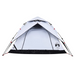 vidaXL Camping Tent Dome 4-Person White | Blackout Fabric | Quick Release | Waterproof | Easy Setup 4 Man Tent Cosy Camping Co.   