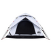 vidaXL Camping Tent Dome 4-Person White | Blackout Fabric | Quick Release | Waterproof | Easy Setup 4 Man Tent Cosy Camping Co.   