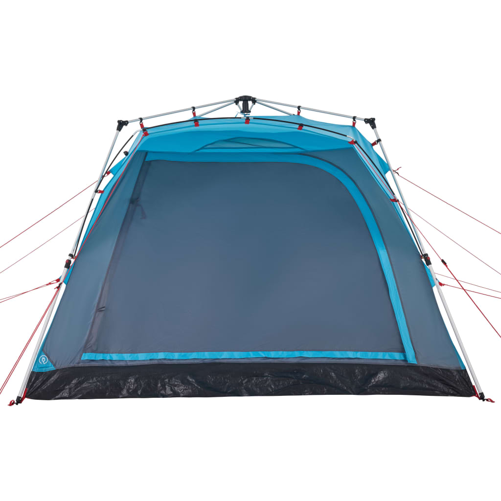 vidaXL Camping Tent Cabin 4-Person Blue Quick Release - Waterproof & Easy Setup 4 Man Tent Cosy Camping Co.   