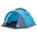 vidaXL Camping Tent Dome 3-Person Blue Quick Release - Stay Dry and Comfortable Anywhere 3 Man Tent Cosy Camping Co.   