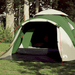 vidaXL Camping Tent Dome 3-Person Green Quick Release - Waterproof and Portable 3 Man Tent Cosy Camping Co. Green  