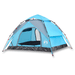 vidaXL Camping Tent Dome 3-Person Blue Quick Release - Waterproof & Wind Resistant 3 Man Tent Cosy Camping Co.   