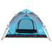 vidaXL Camping Tent Dome 3-Person Blue Quick Release - Waterproof & Wind Resistant 3 Man Tent Cosy Camping Co.   