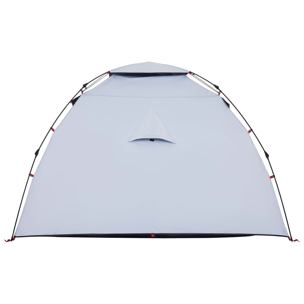 vidaXL Camping Tent Dome - 4-Person, White Blackout Fabric, Quick Release 4 Man Tent Cosy Camping Co.   