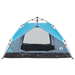 vidaXL Camping Tent Dome 3-Person Blue Quick Release - Waterproof, Portable, and Easy to Set Up 3 Man Tent Cosy Camping Co.   