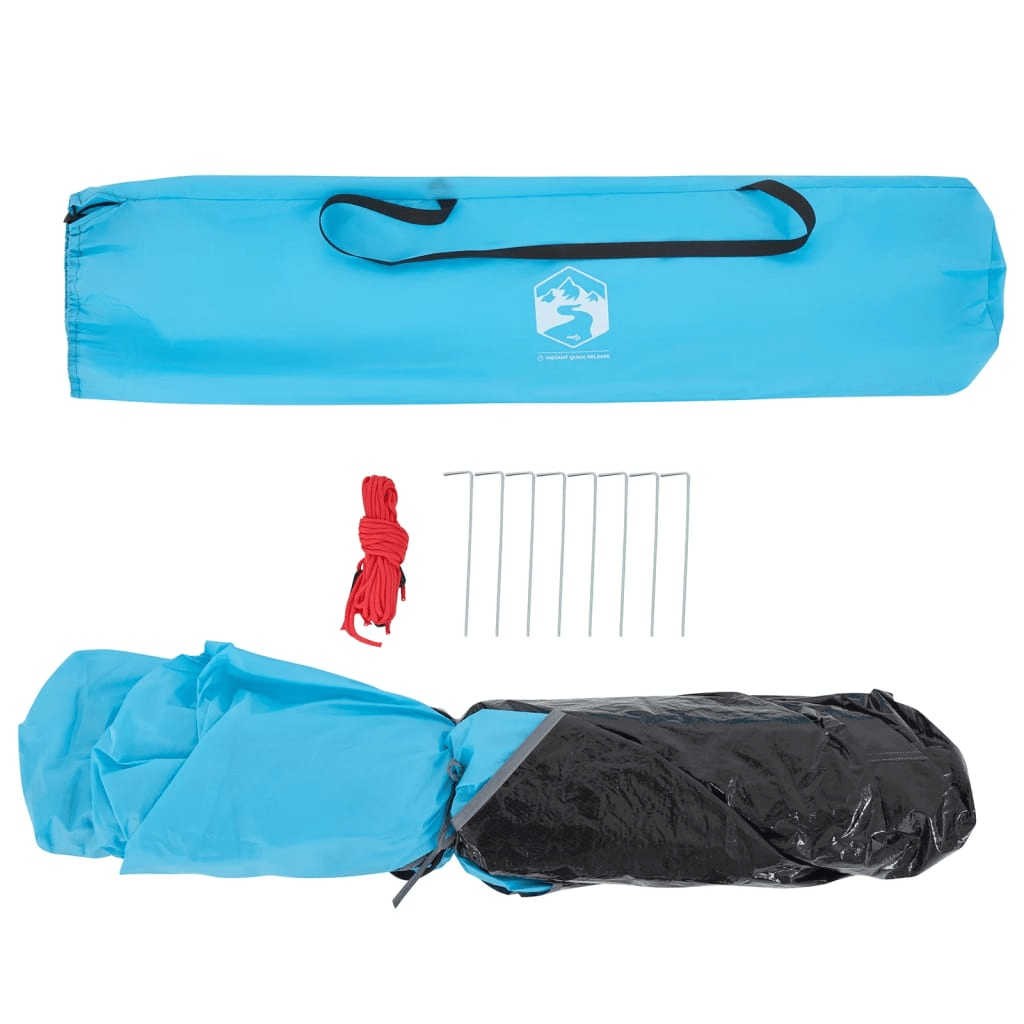 vidaXL Camping Tent Dome 3-Person Blue Quick Release - Waterproof, Portable, and Easy to Set Up 3 Man Tent Cosy Camping Co.   