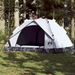 vidaXL Camping Tent Dome 3-Person | White Blackout Fabric | Quick Release 3 Man Tent Cosy Camping Co. White  
