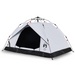 vidaXL Camping Tent Dome 3-Person | White Blackout Fabric | Quick Release 3 Man Tent Cosy Camping Co.   