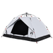 vidaXL Camping Tent Dome 3-Person | White Blackout Fabric | Quick Release 3 Man Tent Cosy Camping Co.   