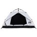 vidaXL Camping Tent Dome 3-Person | White Blackout Fabric | Quick Release 3 Man Tent Cosy Camping Co.   
