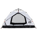 vidaXL Camping Tent Dome 3-Person | White Blackout Fabric | Quick Release 3 Man Tent Cosy Camping Co.   