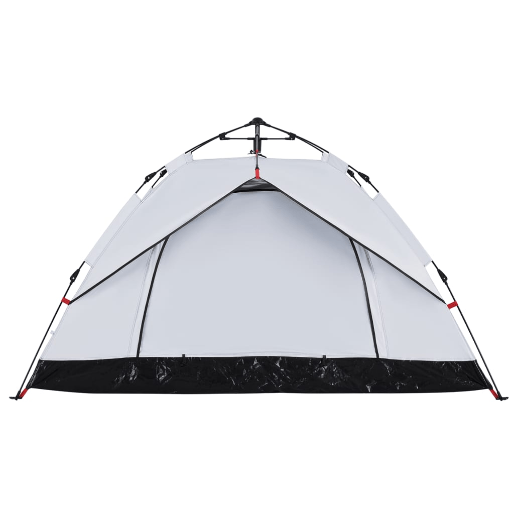 vidaXL Camping Tent Dome 3-Person | White Blackout Fabric | Quick Release 3 Man Tent Cosy Camping Co.   