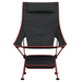 vidaXL Foldable Camping Chairs 2 pcs - Black Oxford Fabric and Aluminium Camping Chair Cosy Camping Co.   