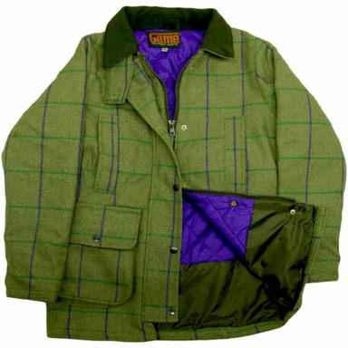 Ladies Game Ruby/Abby Check Tweed Jacket Womens Jacket Cosy Camping Co.   