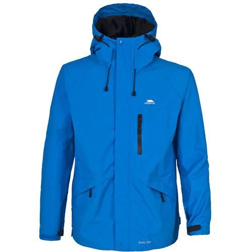 Trespass Corvo Waterproof Jacket - Stay Dry and Stylish Mens Jacket Cosy Camping Co. Blue M 