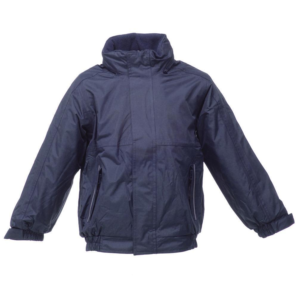 Kids Regatta Dover Jacket Kids Cosy Camping Co. Navy 7 to 8 Years 