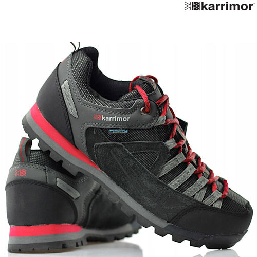 Mens Karrimor Weathertite Spike Low Rise Hiking Boots Boots Cosy Camping Co.   