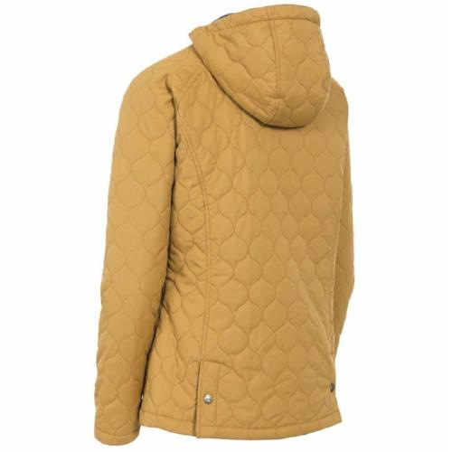 Trespass Ladies Tempted Jacket - Quilted Design, Lightly Padded, Fleece Lined Hood Womens Jacket Cosy Camping Co.   