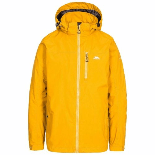 Mens Trespass Hamrand  Raincoat Mens Jacket Cosy Camping Co. Maize XL 