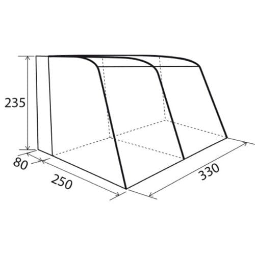 Brunner Demon 390 Awning Van Awning Brunner   