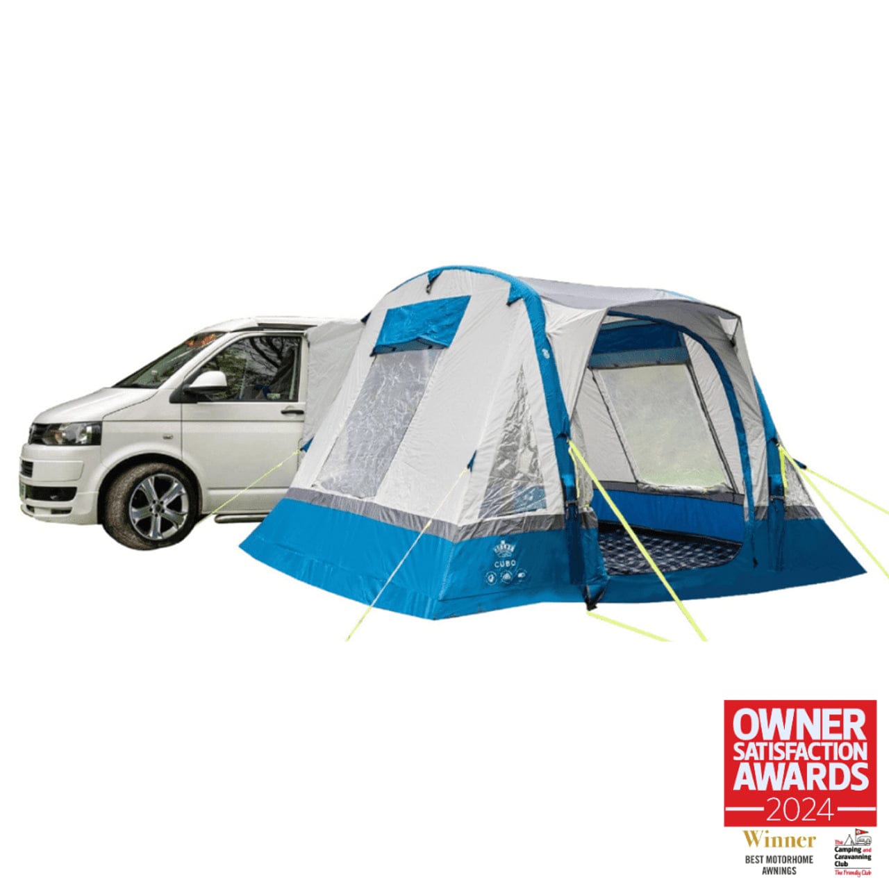 Cubo v2 - Campervan awning  (Fibreglass Poles) Campervan Awning OLPRO   