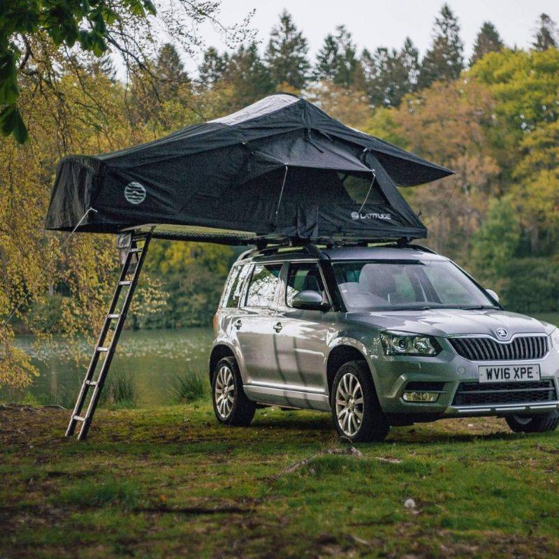 Latitude Pioneer Roof Tent Roof Tent Latitude Dark Grey  