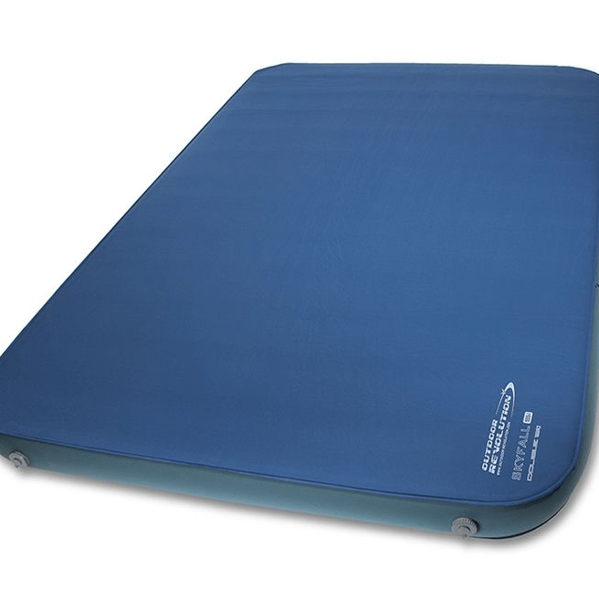 Sky Fall Double  120mm Self Inflating Airbed Sleeping Mats and Airbeds Outdoor Revolution   