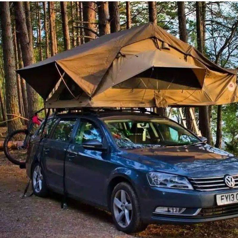 Tuff-Trek® TT-02 1.6m Soft Top Roof Tent Pro-Ruggedised Roof Tent Tuff-Trek   